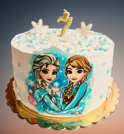 Frozen torta s Elsou a Annou torta presov