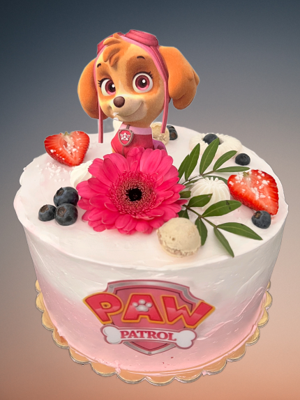 Paw Patrol detska torta Presov – Skye torta pre malú princeznú