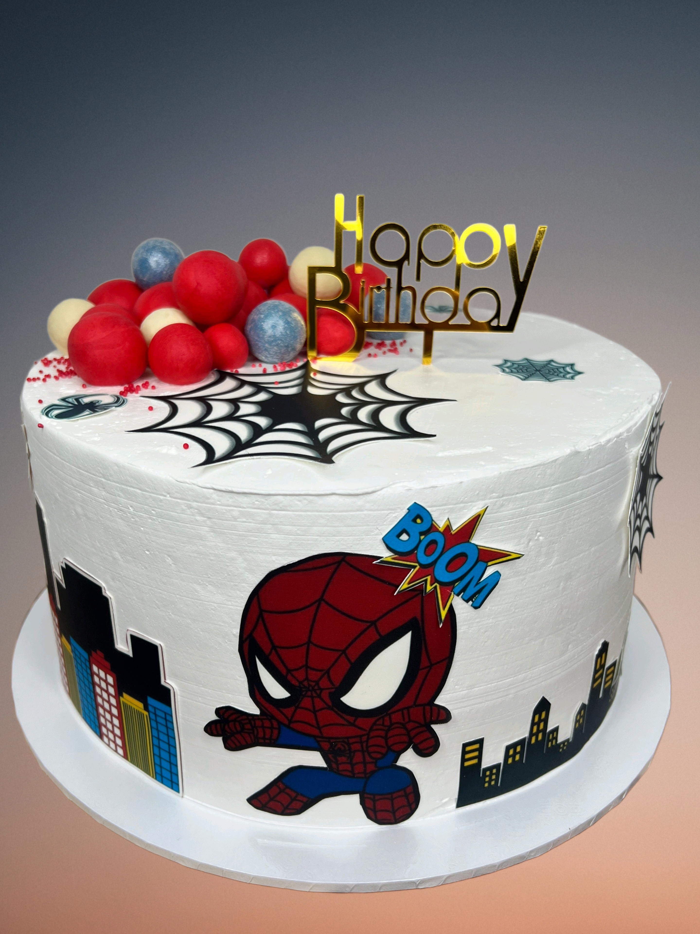 Detska spiderman torta Presov Detska spiderman torta Presov