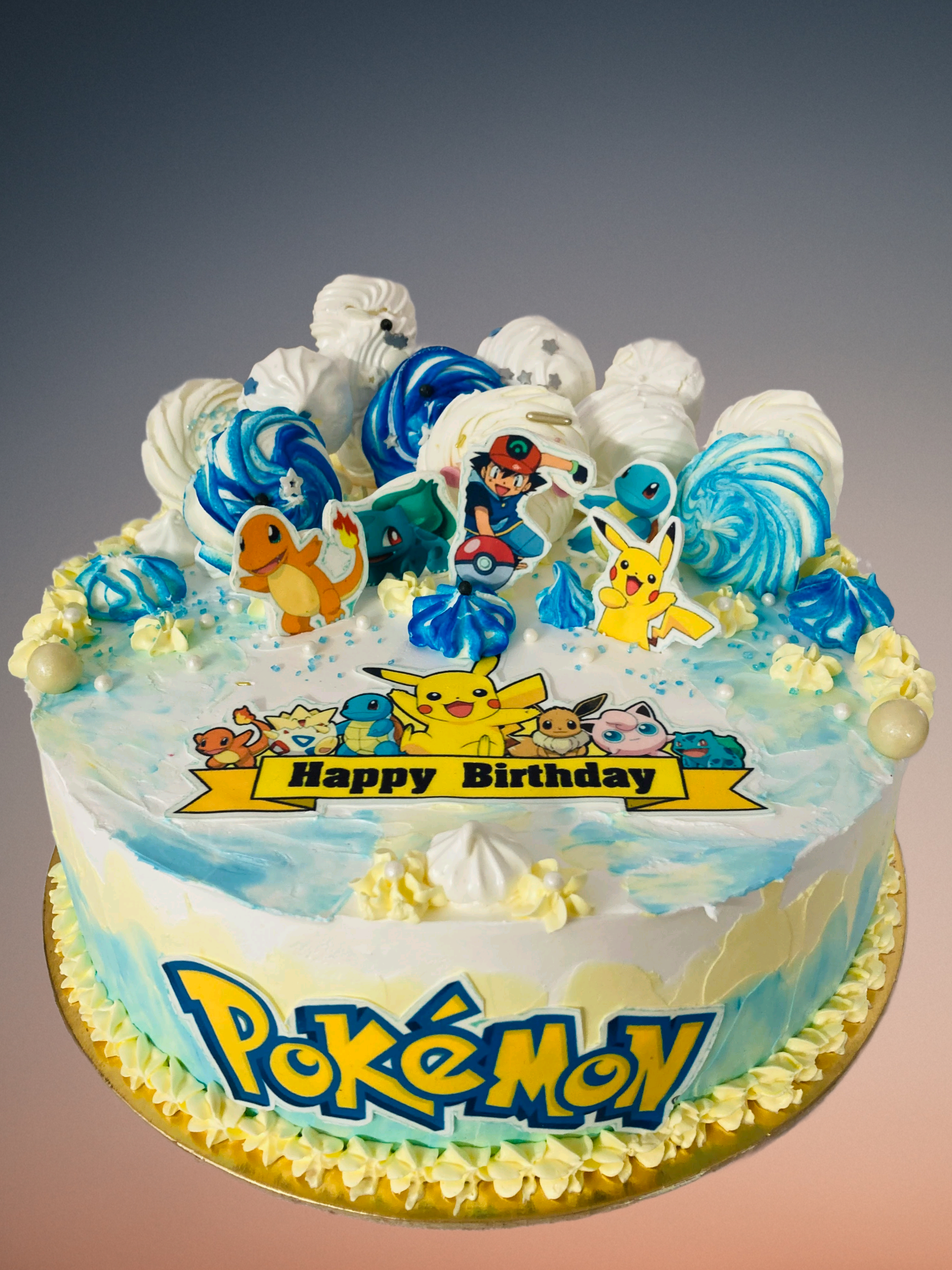Detska Pokemon torta presov Detska Pokemon torta presov