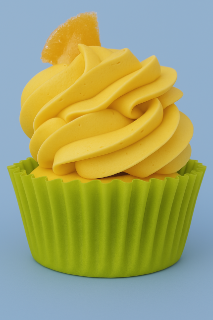 Citrónový cupcake