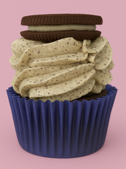 Oreo cupcake